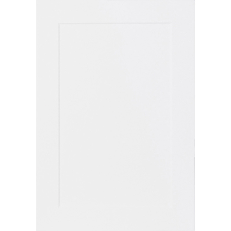 Kitchen Kit Flatpack Shaker Ultra Matt White Sample