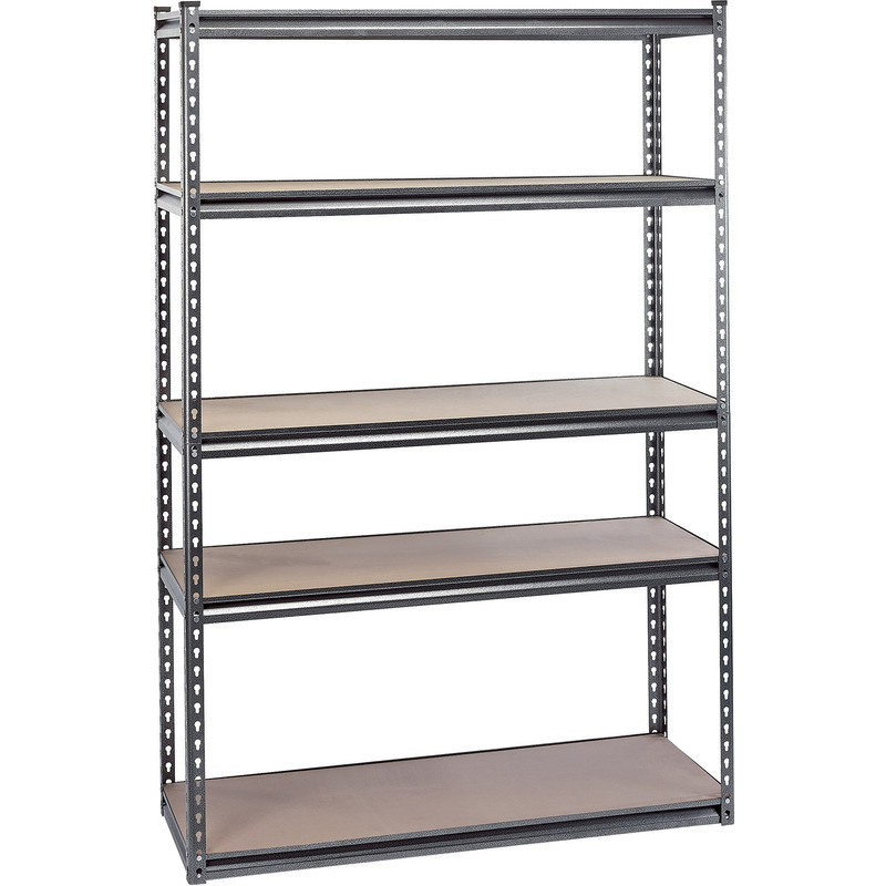Draper  Expert Heavy Duty Steel Shelving Unit - Five Shelves 1220 x 450 x 1830mm