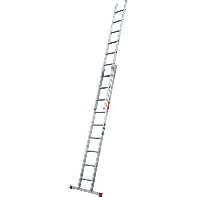 Lyte Domestic Extension Ladder 2 Section, Closed Length 2.7m
