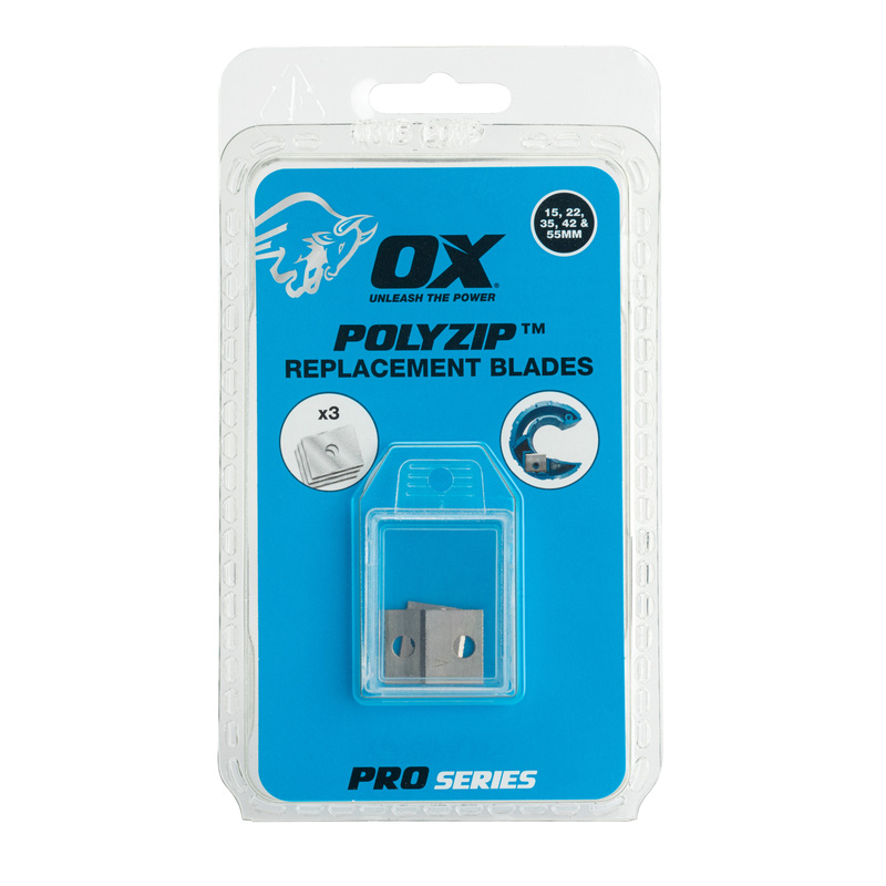 OX Pro Polyzip Pipe Cutter Spare Blades