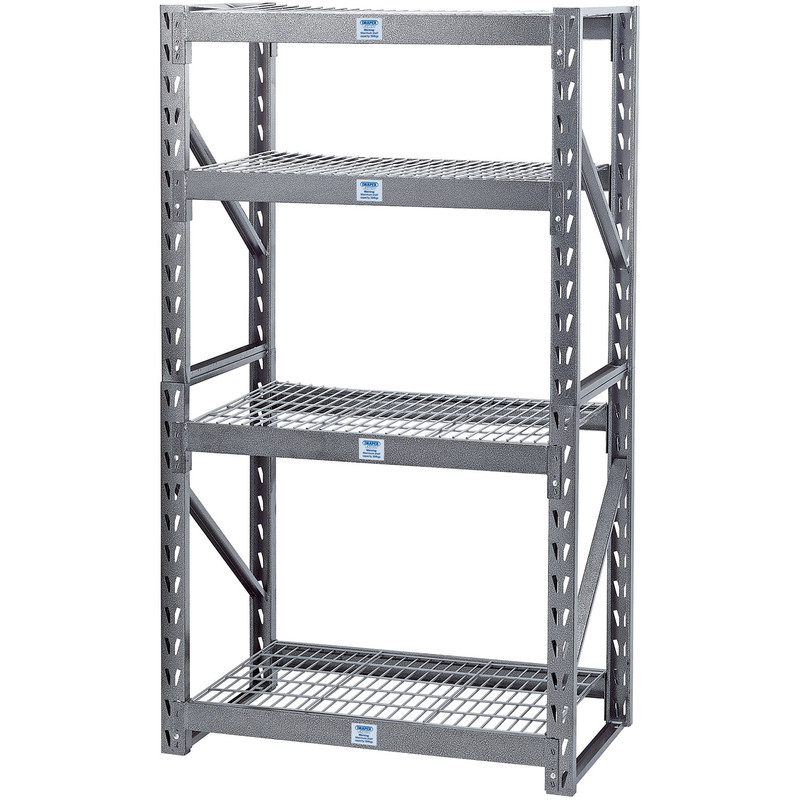 Draper Expert Heavy Duty Steel 4 Shelving Unit 1040 x 610 x 1830mm