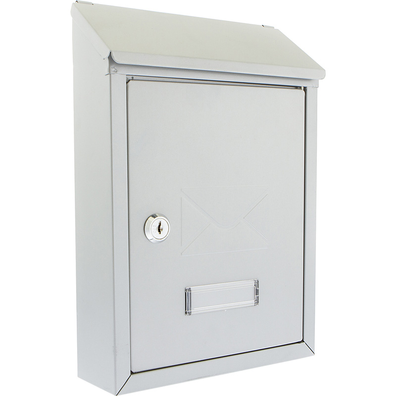 Burg-Wachter Avon Post Box Silver