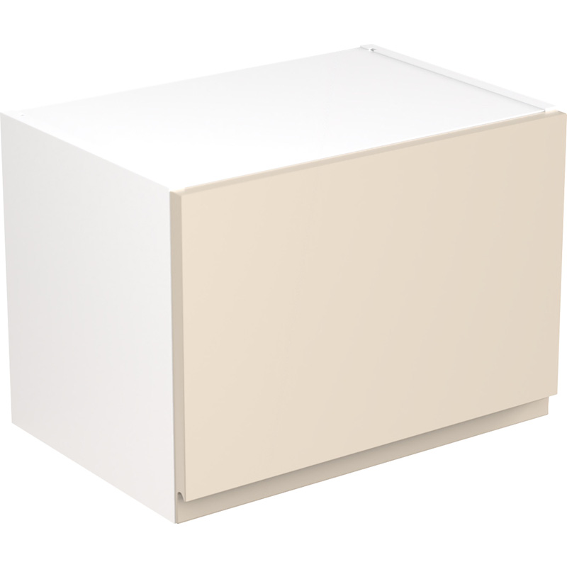 Kitchen Kit Ready Made J-Pull Kitchen Cabinet Wall Bridge Unit Super Gloss Cashmere 500mm