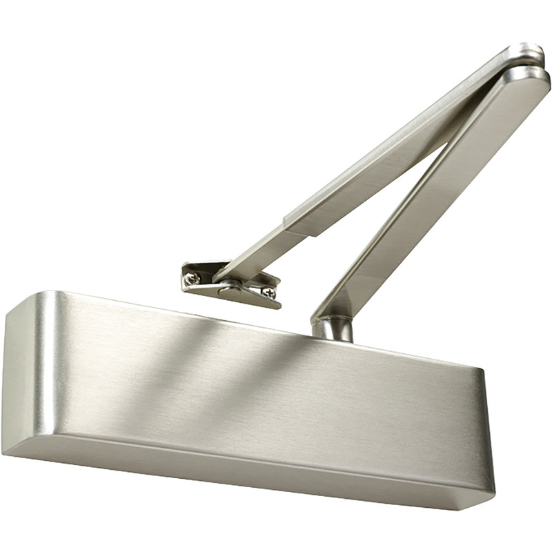 Rutland TS.9205 Door Closer Satin Nickel Size 2-5, With Cover