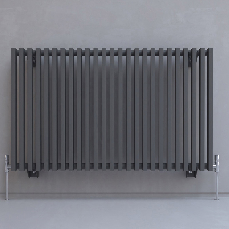 Kudox Xylo Anthracite Designer Radiator 600 x 980mm 3211Btu