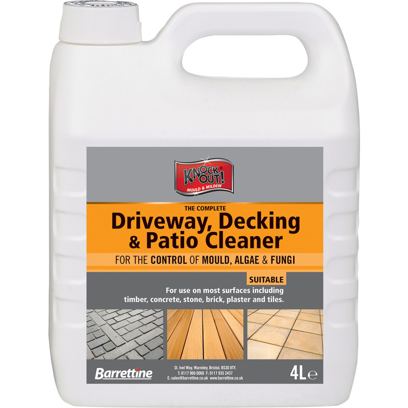 Driveway, Decking & Patio Cleaner 4L