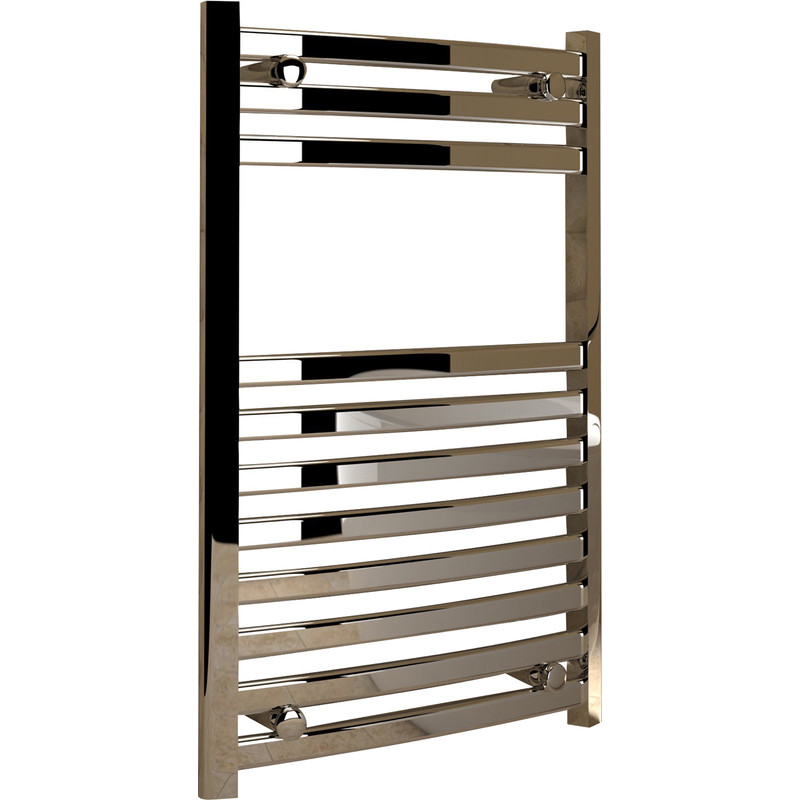 Kudox Verna Chrome Designer Towel Radiator 800 x 500mm 1037Btu