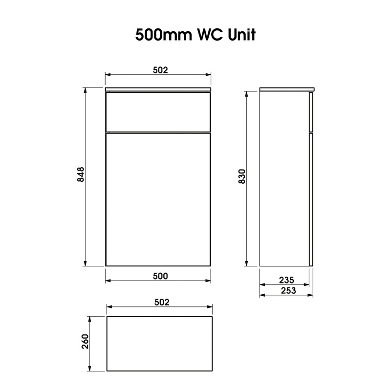 Axiom LED White Dimmer Switch 3 Gang 2 Way