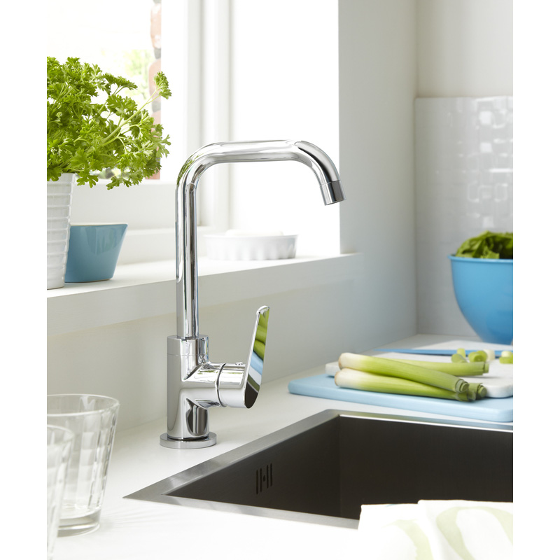 Bristan Blueberry Mono Mixer Kitchen Tap Chrome