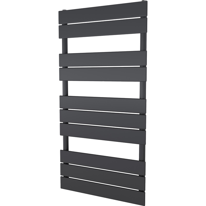 Ximax Oxford Single Panel Towel Radiator 970 x 500mm 1587Btu Anthracite
