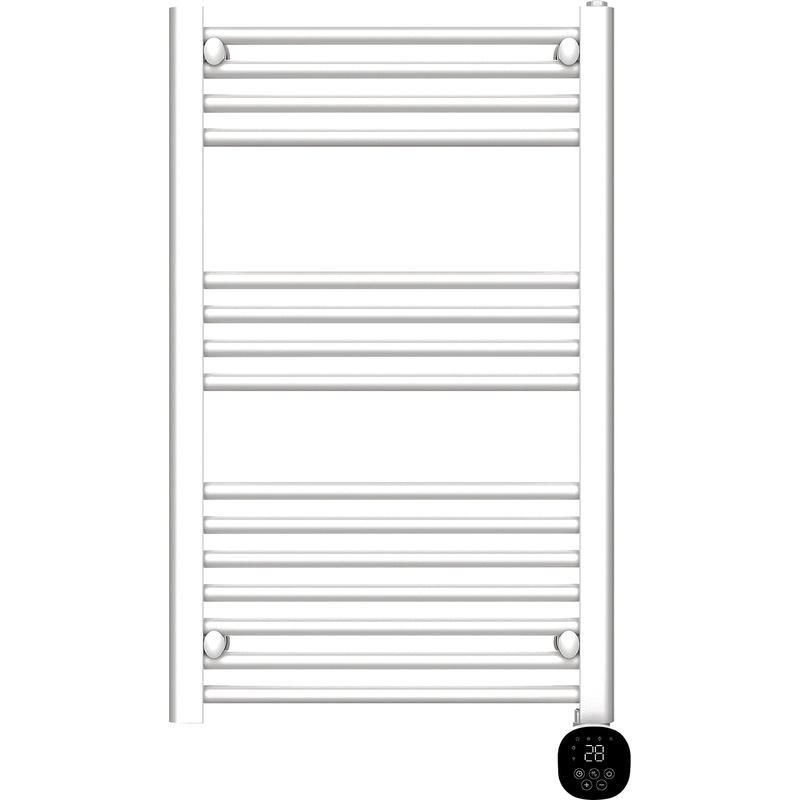 TCP White Smart WiFi Fixed Pre-Filled Towel Radiator 800 x 500mm 500w