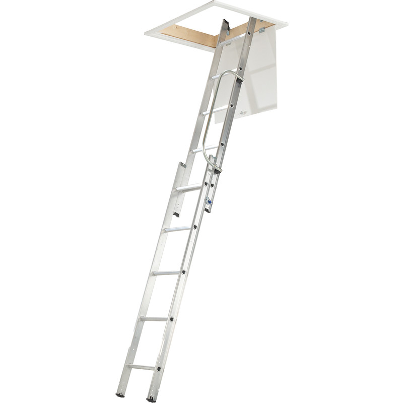 Werner 2 Section Loft Ladder & Handrail