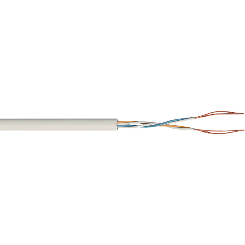 Doncaster Cables Telephone Cable 2 Pair x 100m White Drum