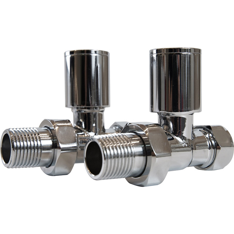 Made4Trade Modern Towel Radiator Valve Straight