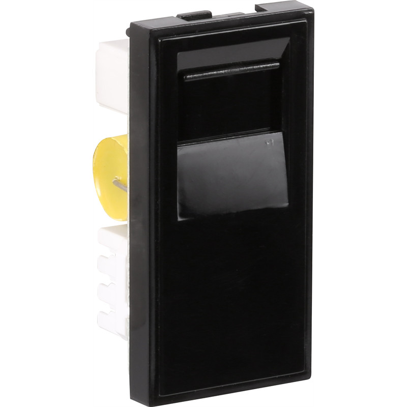 Euro Module Telephone Outlet BT Master Black