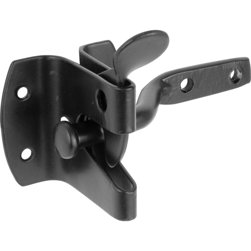 Auto Gate Latch Black