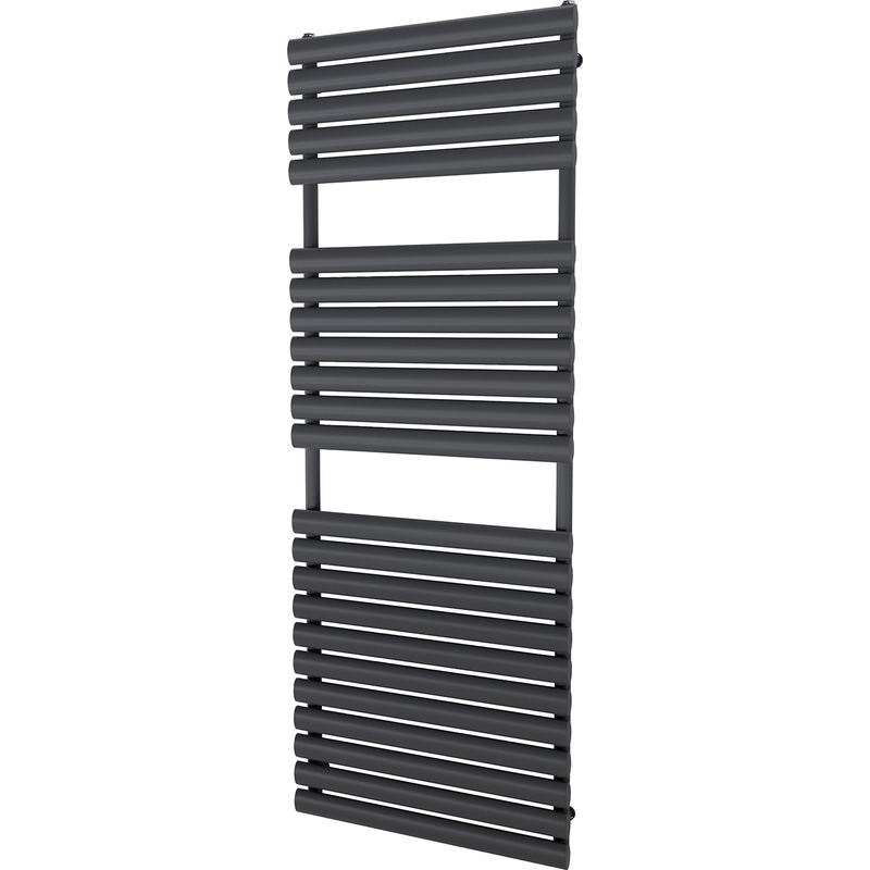 Ximax Bristol Single Panel Towel Radiator 1570 x 600mm 3123Btu Anthracite
