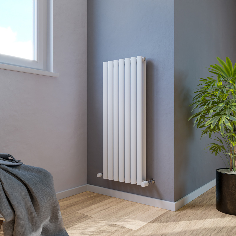 Ximax Bristol Designer Radiator 1000 x 410mm 2495Btu Double White