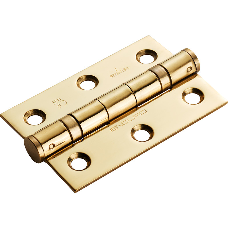 Eurospec Ball Bearing Hinge Grade 7 Polished Brass
