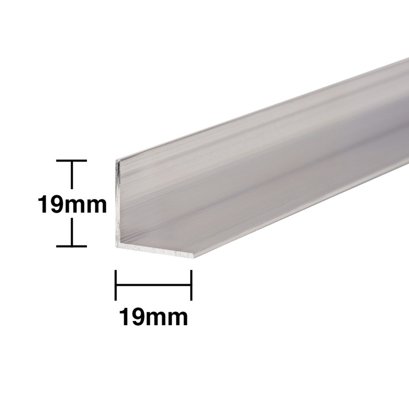 Aluminium Angle 19mm x 19mm