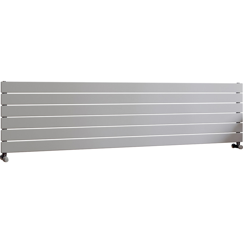 Ximax Oxford Single Horizontal Designer Radiator 445 x 1800mm 3017Btu White