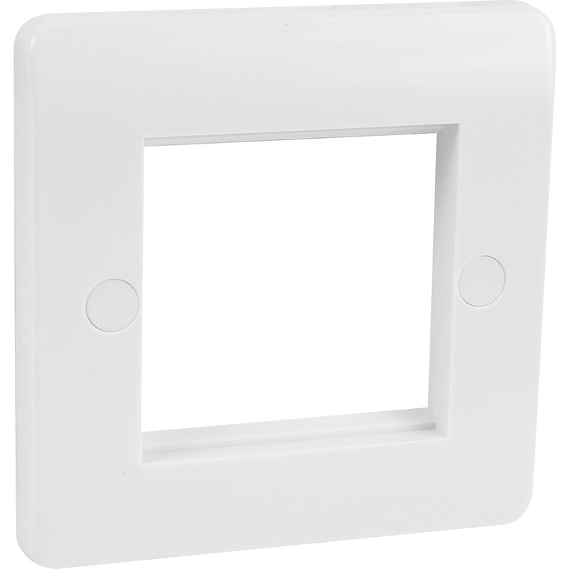 Click Mode Data Face Plate 1 Gang 2 Module