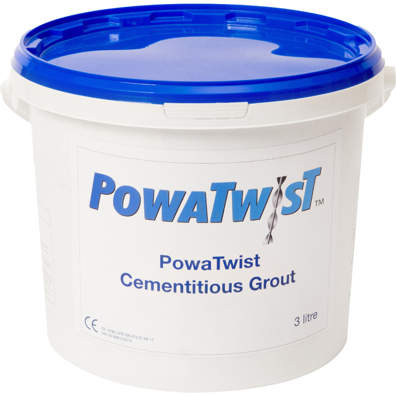 PowaTwist Crack Stitching Kit 3L Repair Grout