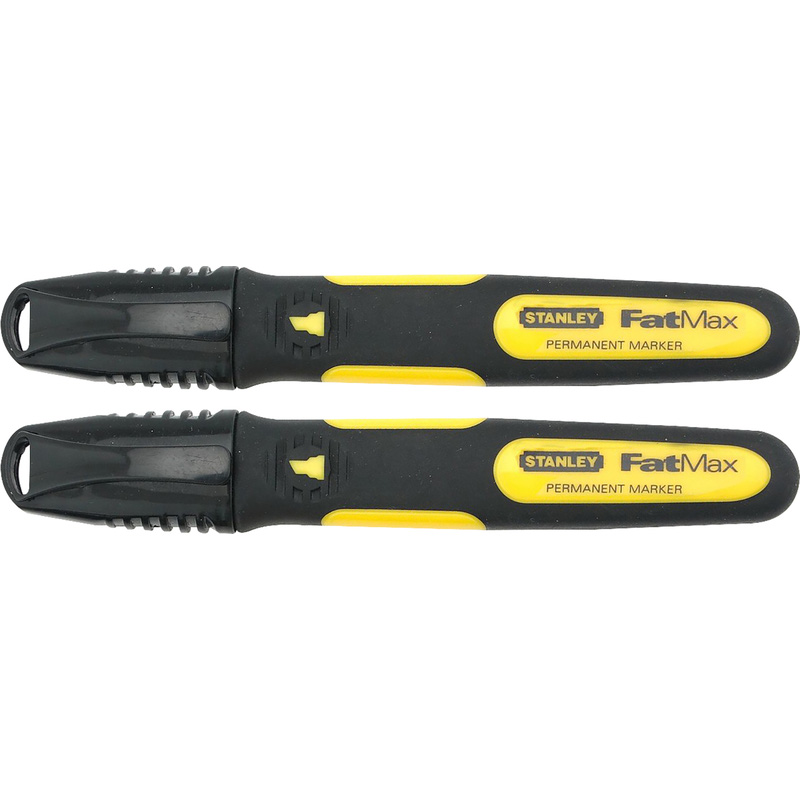 Stanley FatMax Chisel Tip Marker Black