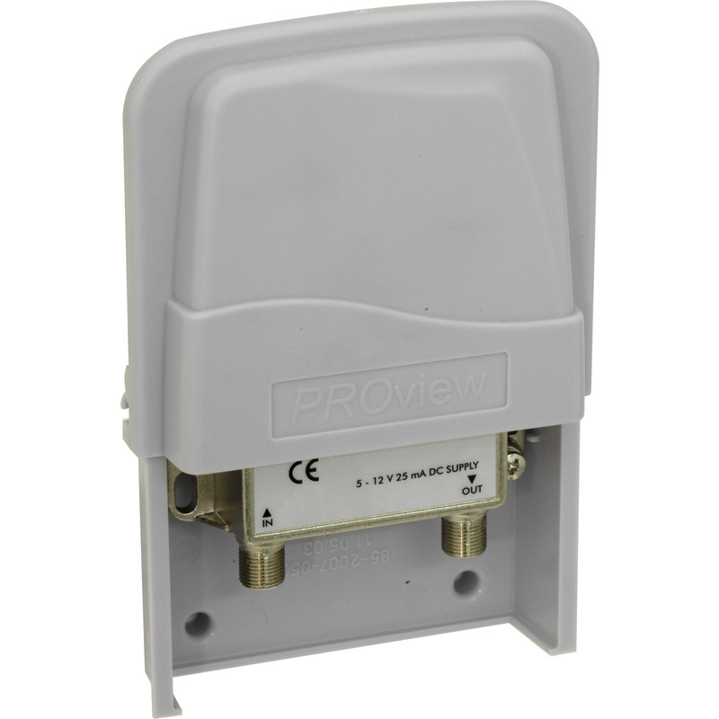 PROception UHF TV Masthead Amplifier 27dB 1 Way High