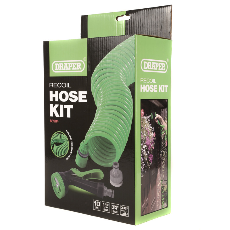 Draper Recoil Hose Kit 10m
