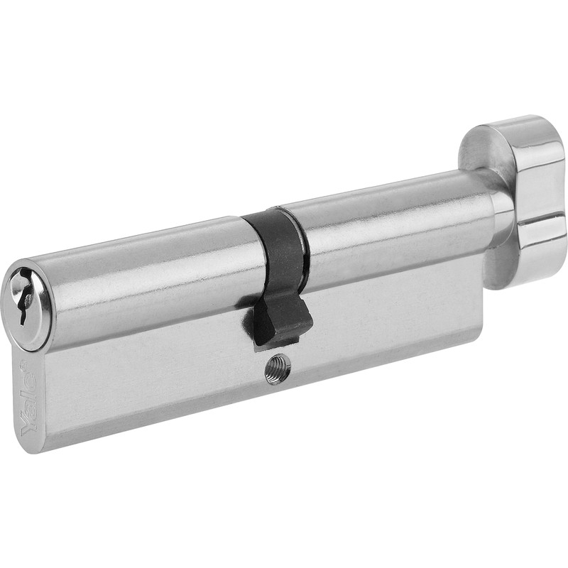 Yale 6 Pin Euro Thumbturn Cylinder 40-10-40mm Nickel