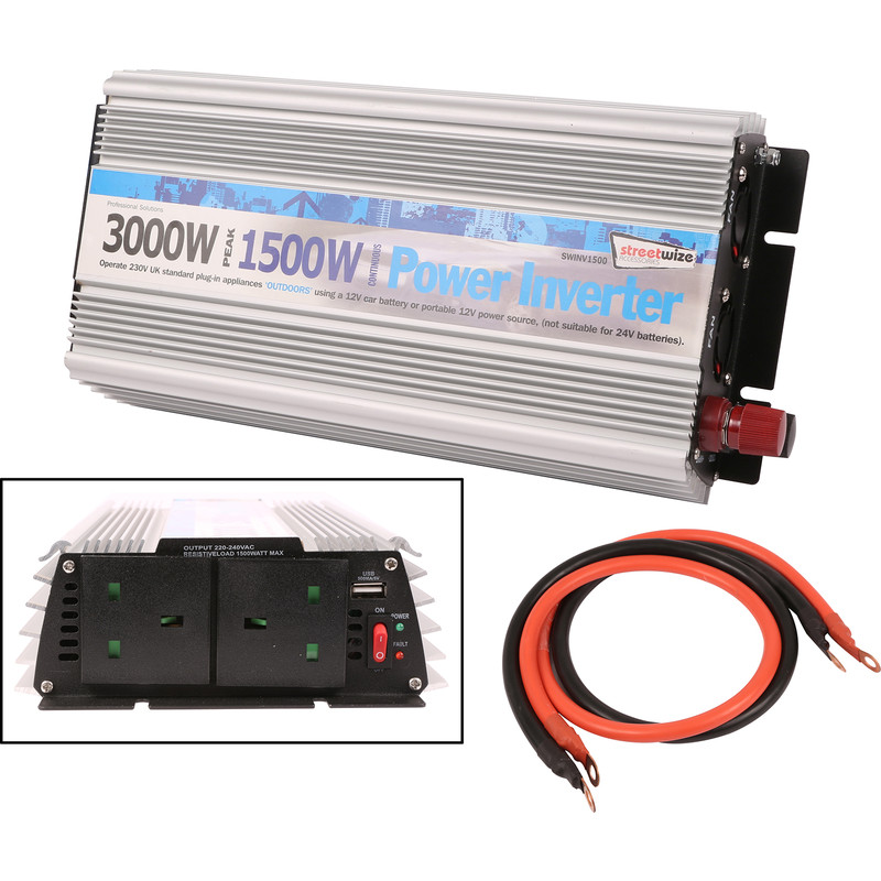 Streetwize Power Inverter 1500W