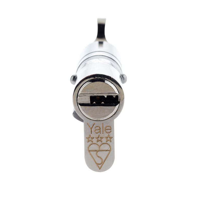 Yale Platinum 3 Star Euro Thumbturn Cylinder 40-40mm Nickel
