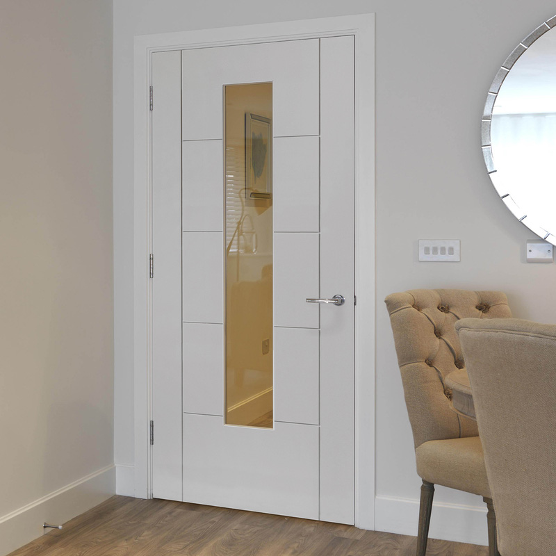 Emral White Glazed Internal Door 35 x 1981 x 762mm