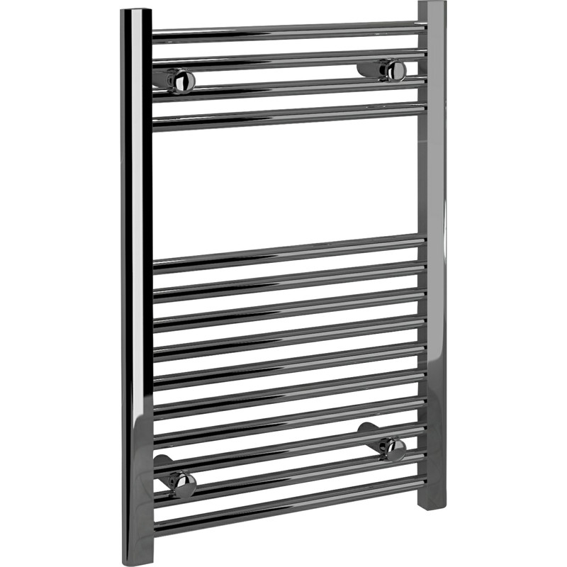 Kudox Chrome Flat Ladder Towel Radiator 750 x 500mm 788Btu