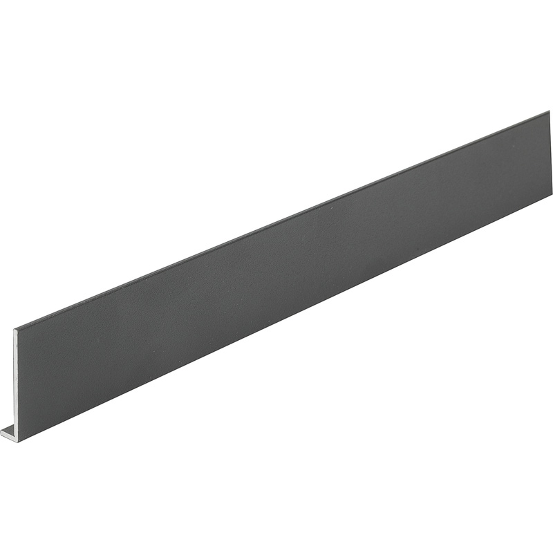 AluSplash Edge Profile 800mm Anthracite