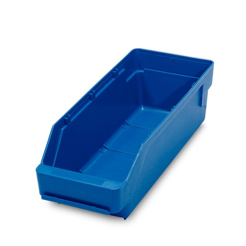 Blue Shelf Bin 300 x 120 x 95mm
