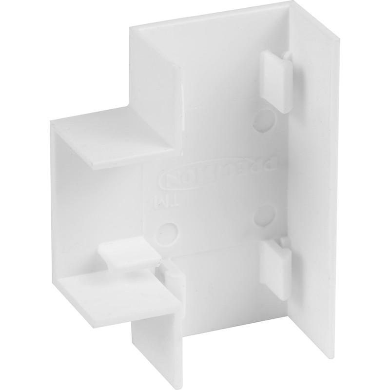 Mini Trunking Accessories Flat Tee 25 x 16mm