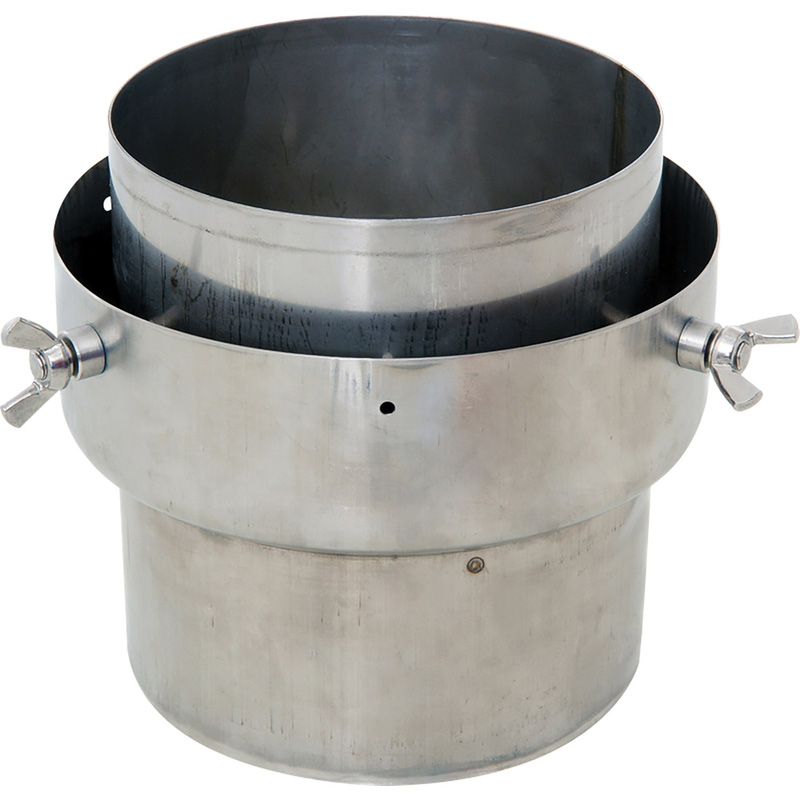 Stove Pipe To Flex Adapter (MA) 5" - 125mm