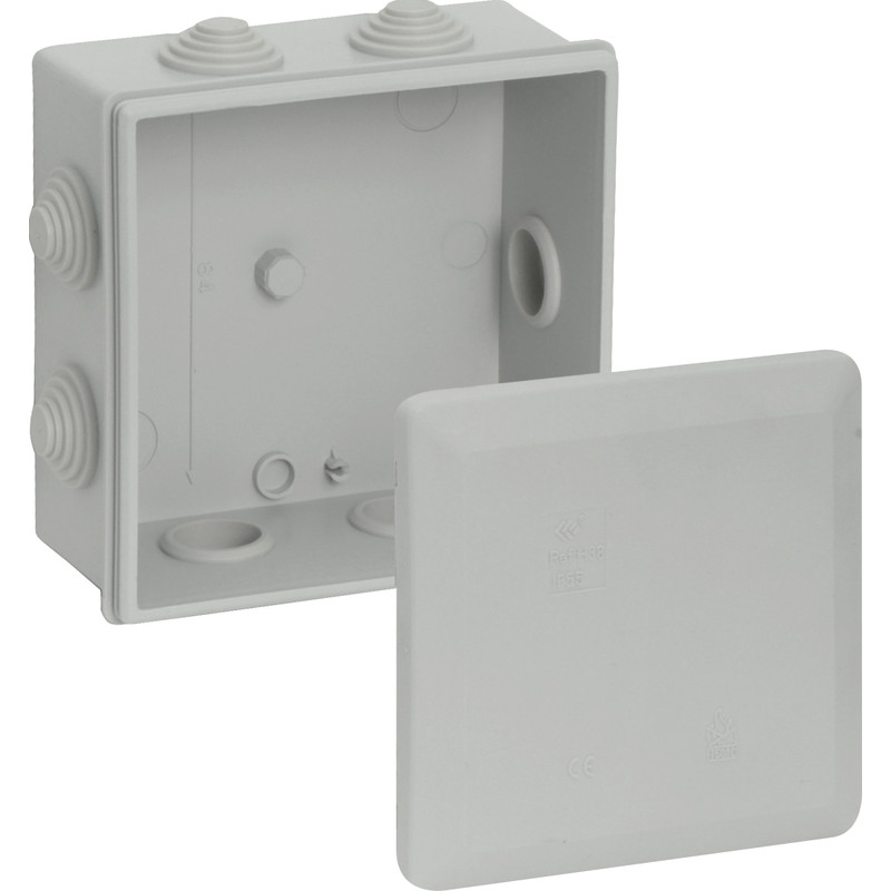 IP55 Junction Box 100 x 100 x 55