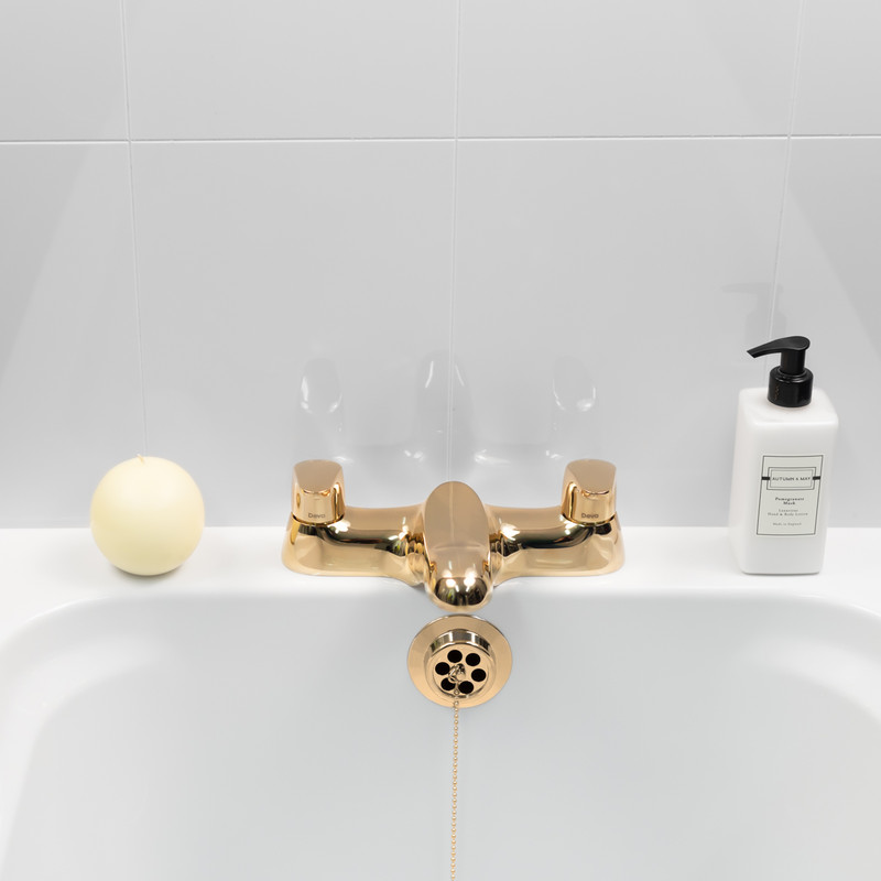 Methven Adore Taps Bath Filler Gold
