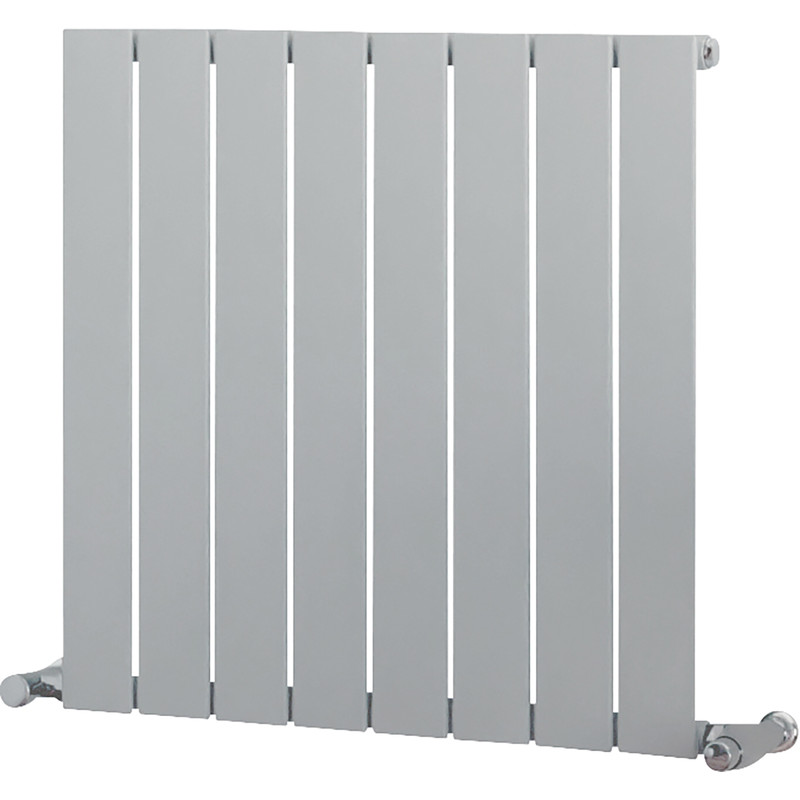 Ximax Oxford Single Designer Radiator 600 x 595mm 1410Btu Silver