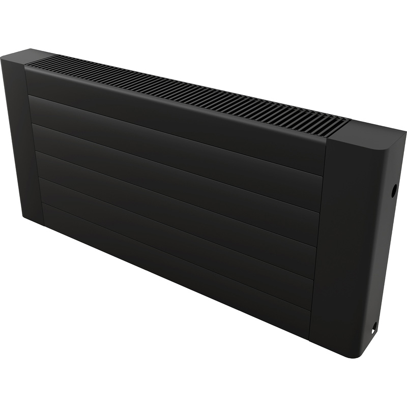 Ximax Glasgow LST Convector 600 x 1330mm 5440Btu Black