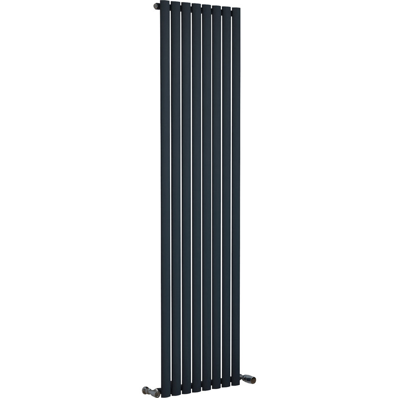 Ximax Bristol Designer Radiator 1800 x 468mm 3375Btu Single Anthracite