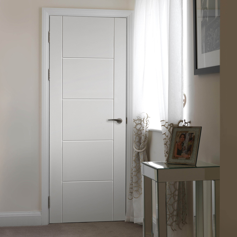 Tigris White Internal Door FD30 44 x 1981 x 762mm