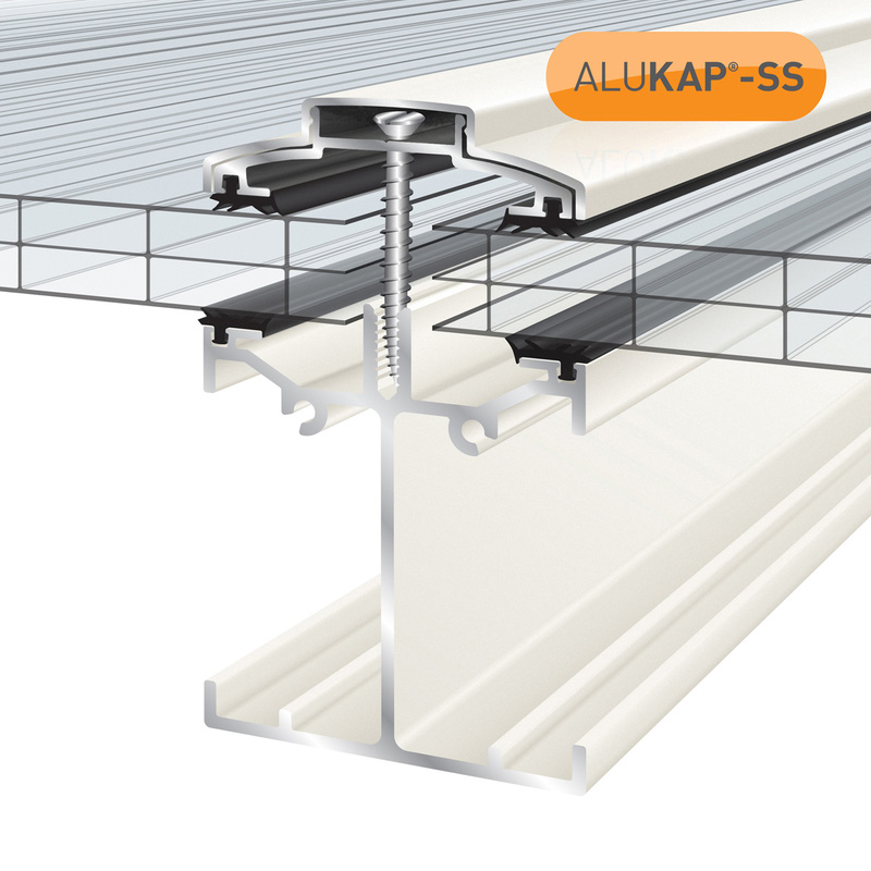 Alukap-SS Self Support Bar White 3000mm