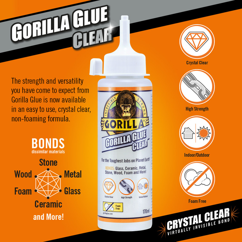 Gorilla Glue Clear 170ml