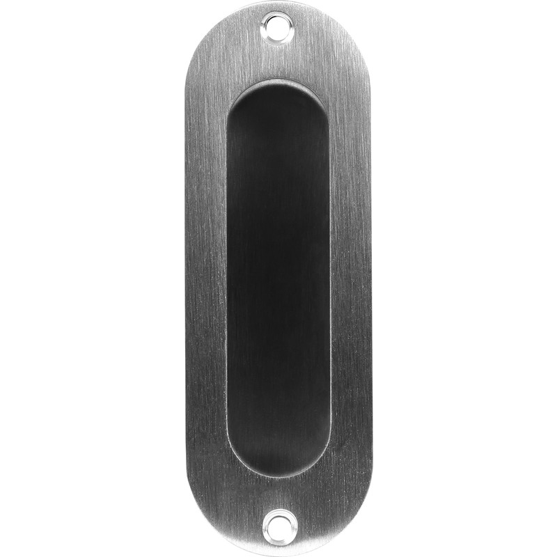 Satin Stainless Steel Flush Pull Handle 120mm