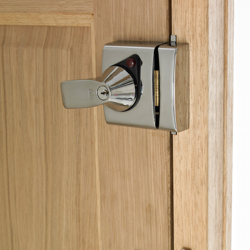 Yale BS Max Security Nightlatch Chrome Narrow