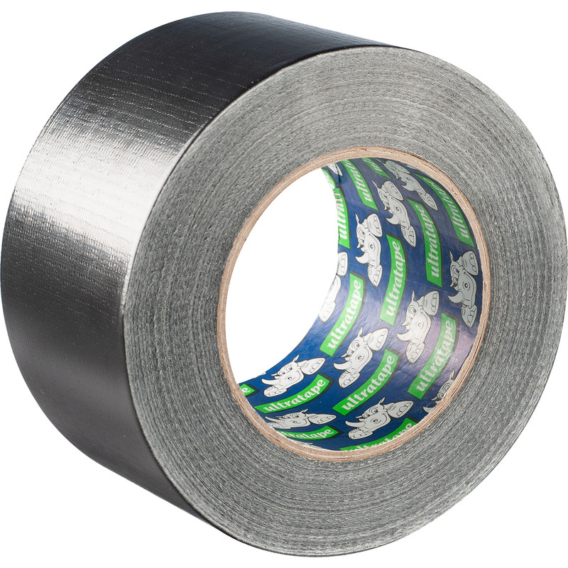 Heavy Duty Cloth Duct Tape Black 72mm x 50m